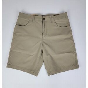 Toad&Co Rover II Canvas Short Mens 34 Dark Chino NEW Hiking Outdoor T2312306